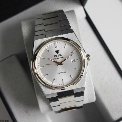 FS600918 Çelik Kordonlu Otomatik Erkek Kol Saati