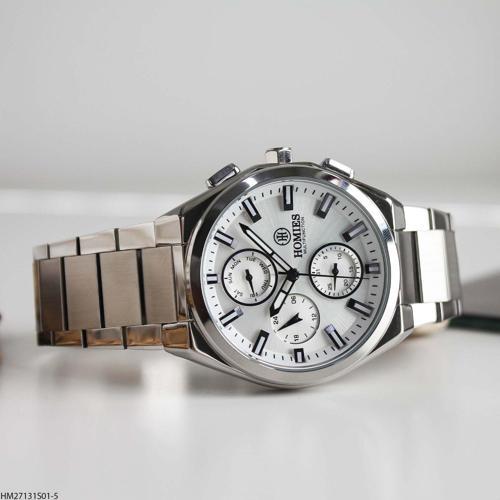 HM27131S01-5 Çelik Kordonlu Erkek Kol Saati
