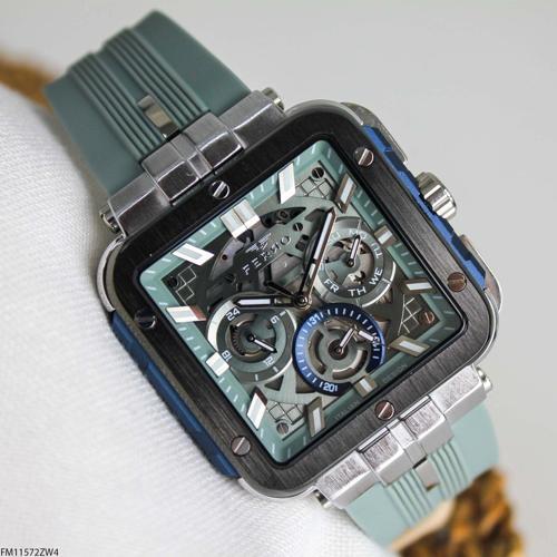 FM11572ZW4 Silikon Kordonlu Erkek Kol Saati