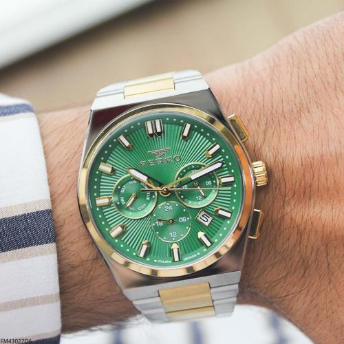 FM43027D6 Çelik Kordonlu Erkek Kol Saati