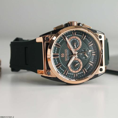 HM25151S01-2 Silikon Kordonlu Erkek Kol Saati