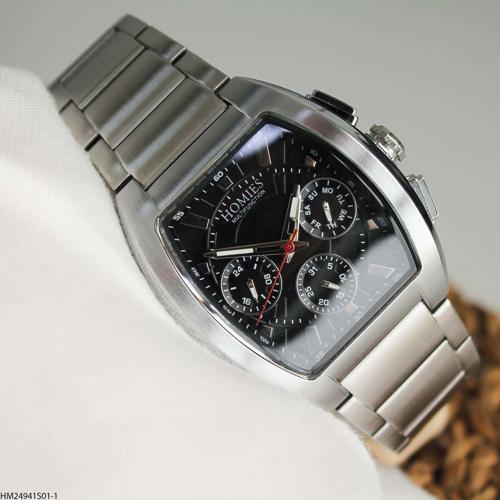 HM24941S01-1 Çelik Kordonlu Erkek Kol Saati