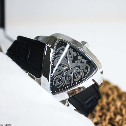 HM15430S01-1 Silikon Kordonlu Erkek Kol Saati