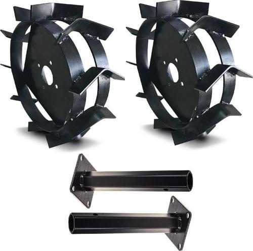 Çapa Makineları Demir Teker Ve Aks Takımı 400x8-32 mm
