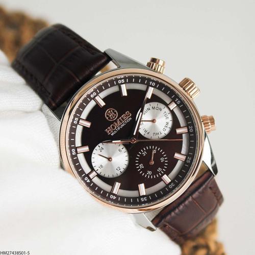 HM27438S01-5 Deri Kordonlu Erkek Kol Saati