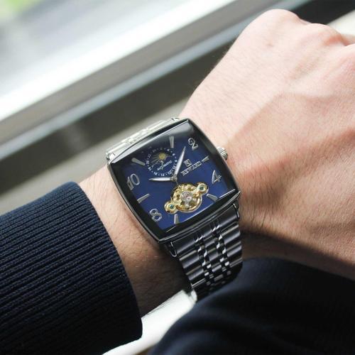 RWA146853 Çelik Kordonlu Otomatik Erkek Kol Saati