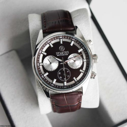 HM27438S01-3 Deri Kordonlu Erkek Kol Saati