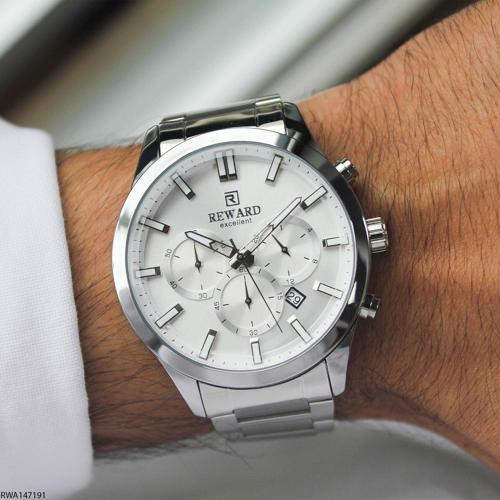 RWA147191 Çelik Kordonlu Erkek Kol Saati