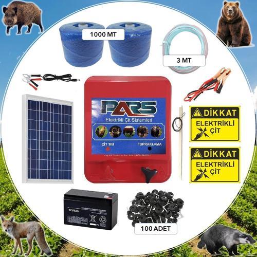 Elektrikli Çit Ayı-Domuz Kovucu Eco Set 1000