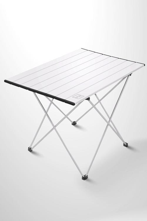 Alüminyum, Katlanabilir Kamp ve Piknik Masası, Omuz Askılı Taşıma Çantasıyla, Medium, Gri