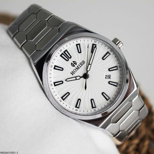 HM26419S01-3 Çelik Kordonlu Erkek Kol Saati