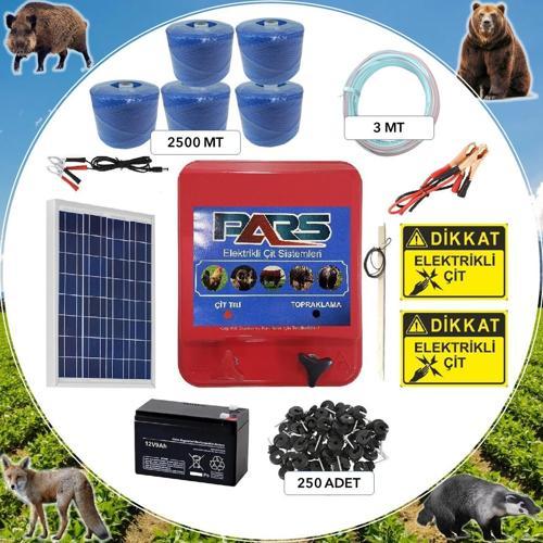 Elektrikli Çit Ayı-Domuz Kovucu Maxi Set 2500