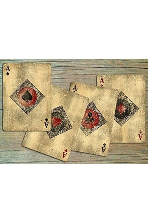 Vintage Koleksiyonluk Cardistry Oyun Kağıdı Kartları