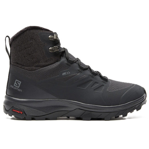 Outblat TS Clima Waterproff Womens Outdoor Shoes Black Su Geçirmez Nefes Alan Kadın Bot Siyah