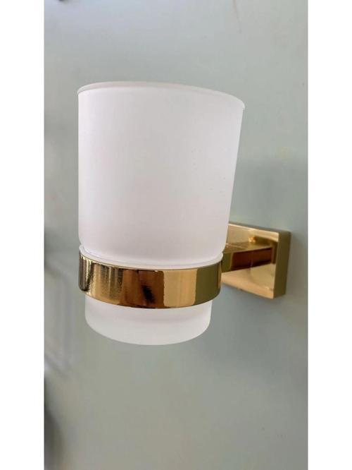 Adnoss Lüks Kenzo Diş Fırçalık - Gold - Sarı