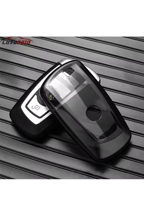 Bmw 5 Serisi F10 F20 Şeffaf Anahtar Kılıfı Füme