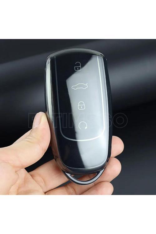 Chery Tıggo 8 Pro Max Tıggo 7 Pro Max Omoda 5 Pro Jaecoo Elmas Desenli Tpu Anahtar Kılıfı