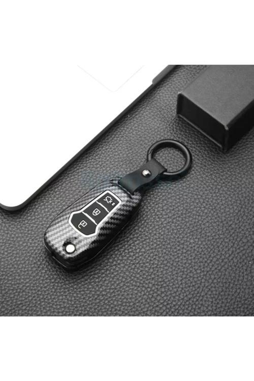 Ford Focus 2019 + Üzeri Sustalı Kumanda Uyumlu Karbon Kılıf