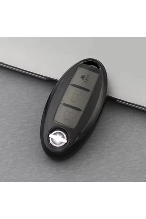 Nıssan Juke Qashqaı X-Traıl Infınıtı Füme Şeffaf Anahtar Kılıfı 2014/2022 Kılıf