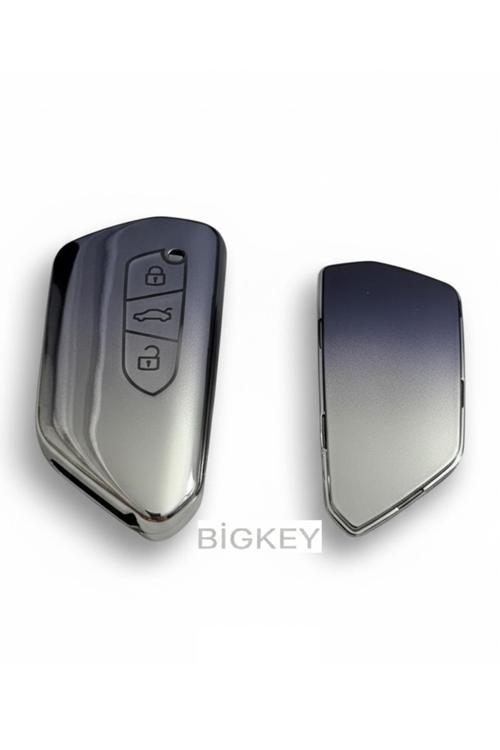 Volkswagen B9 Passat Golf 8 / Seat / Skoda B9 Superb Özel Renk Anahtar Kılıfı (2024 Ve Üstü Uyumlu)