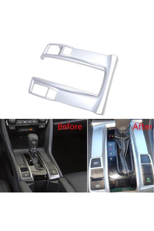 Honda Cıvıc İçin Uyumlu Fc5 – Fk7 Vites U Çerçeve Tam Kaplama Silver