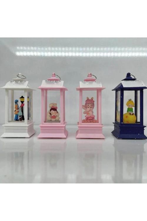 Işıklı Kar Küresi Fener Model – Sevgili / Küçük Prens / Ayı Figürlü