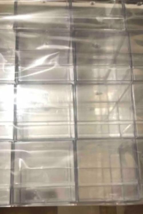 Tasarım Ürünleri - 100 Adet Şeffaf Mika Kutular