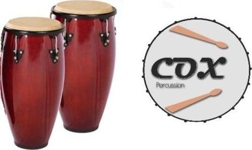 Conga Set (11.75\" - 12.5\") Wine Red