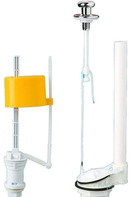 Sicilya Çekmeli Rezevuar İç Takimi (Cocuk Klozetlerine Uyumlu Beyaz Butonlu))