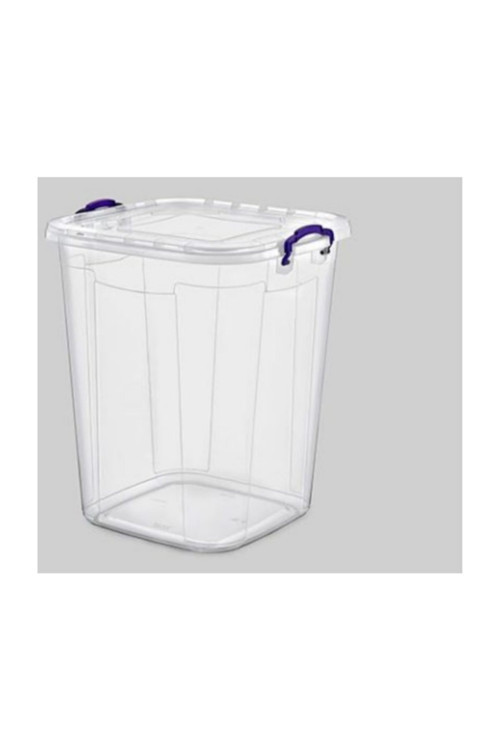 Kare Şeffaf Bakliyat Kovası 35 Lt E628