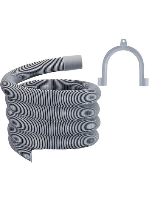 Çamaşır Makinesi Tahliye (Pis Su)Kombi Yoğuşma Gideri Hortumu Askı Aparatlı 3 MT