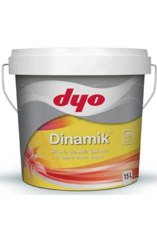 Dinamik Ipekmat Silinebilir Duvar Boyası 2,5 Litre/3,5 Kg - 15 Lt/ (20 Kg) Köpük