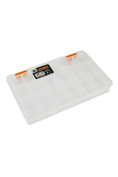 Şeffaf Malzeme Kutusu 9 Inch Klasik Organizer Kutu- Ş-Org-9