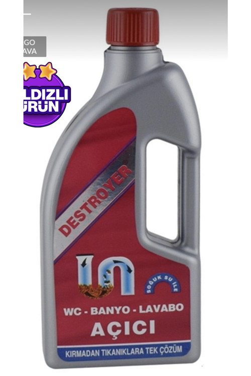 Destroyer Lavabo Açıcı & Wc Açıcı 500 Ml