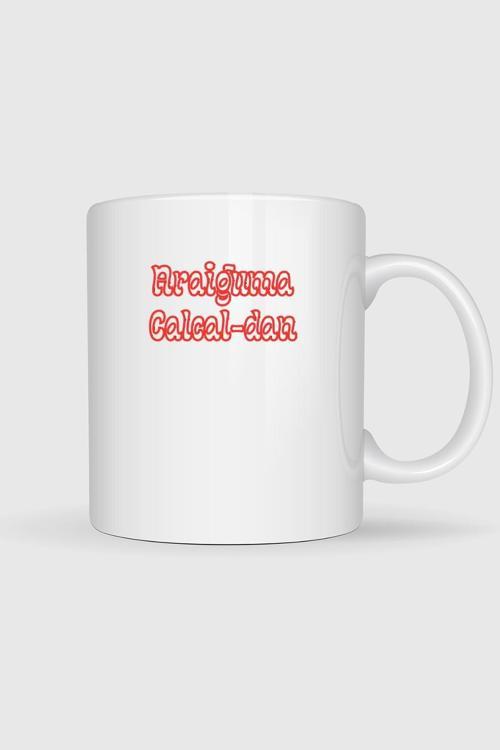  Araiguma Calcal‑Dan Anime Baskılı Kupa Bardak