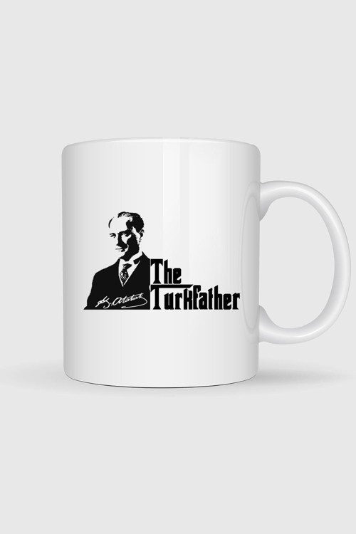 The Turkfather Mustafa Kemal Atatürk Baskılı Kupa Bardak