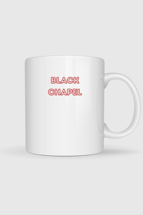  Black Chapel Yabancı Diiz Baskılı Kupa Bardak