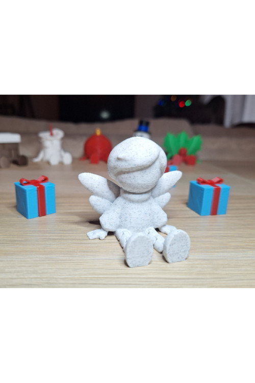 Sevimli Melek Figürü | Dekoratif Obje Ve Hediye-3D Baskı