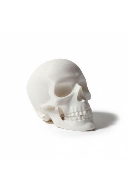 3D Kurukafa Tealight Mumluk – Işıklı Dekoratif Obje (Pla)-Skull-Halloween