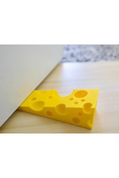 Sevimli Peynir Kapı Stoplayıcı Kapı Tutucu Kapı Altı Takozu Kapı Durdurucu Kaydırmaz İle Yollanır