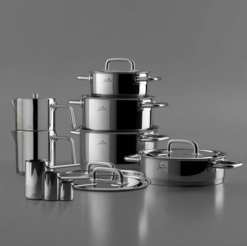 Metalix 14 Parça Çelik Çeyiz Seti (Metalix 8 Parça Çelik Tencere Seti-Metalix Full Metal Çaydanlık-3'lü Cezve)