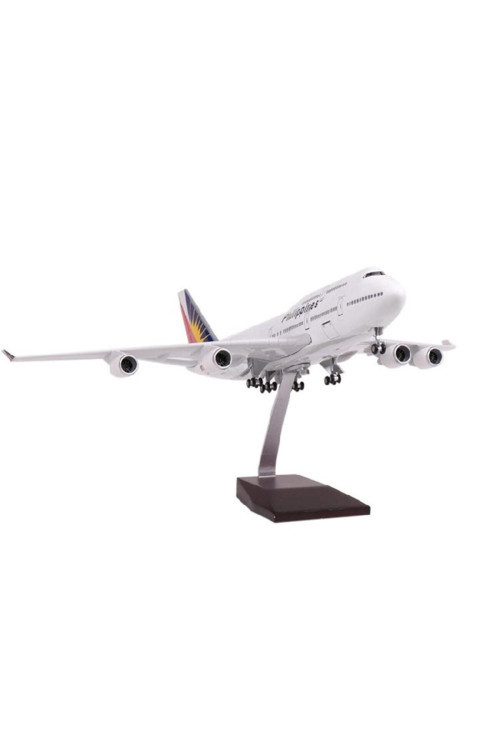 Hediyelik Maket Uçak Philippines Jb747-400 1:160 Ölçek 47 Cm Koleksiyonluk Dekoratif Obje