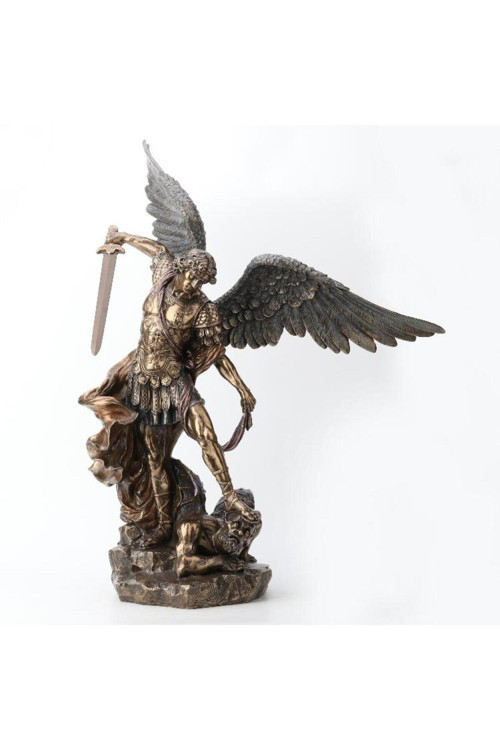 Biblolar - St. Michael Biblo 55X37X73 Cm Dekoratif Obje Mitoloji & Tarih