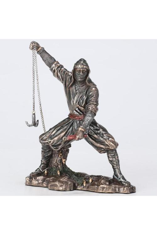 Veronese Biblolar Uzakdoğu Figür Ninja Biblo 13X7X16 Cm