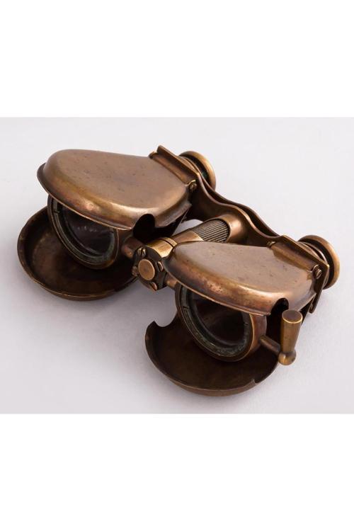 Denizcilik Grubu Marine Pirinç Aksesuar-Dekoratif Dürbün-13*9*3 Cm-Jttr38628