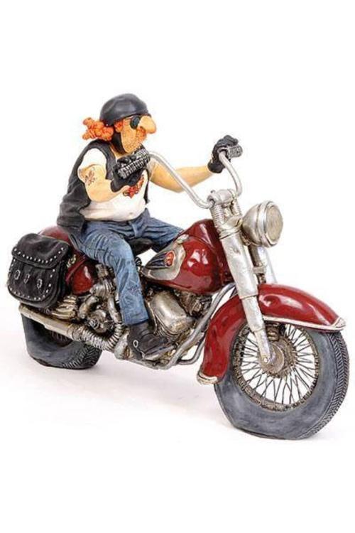 Biblolar Motorbike Biblo 27X10X16 Cm | Sertifikalı Özel Koleksiyon