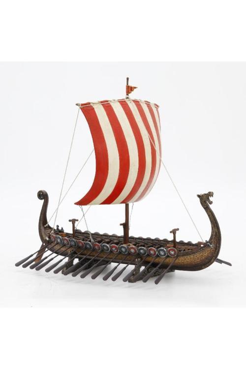 Serisi Karışık Viking Gemi Biblo 33X23X28 Cm | Dekoratif Obje