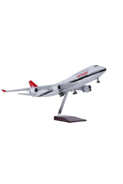 Hediyelik Maket Uçak Swissair 1:160 Ölçek 47 Cm | Dekoratif Ve Koleksiyonluk Model