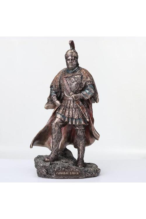 Veronese Serisi Mitoloji & Tarih Kartacalı Hannibal Biblo 13X11,5X24,5 Cm Dekoratif Obje