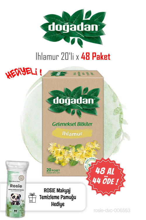 Ihlamur Çayı 20'li 48 AL 44 ÖDE ve ROSIE